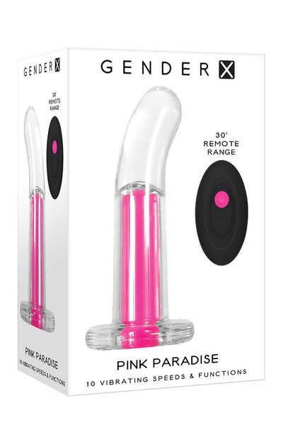 Wibrator Analny Pink Paradise Gender X