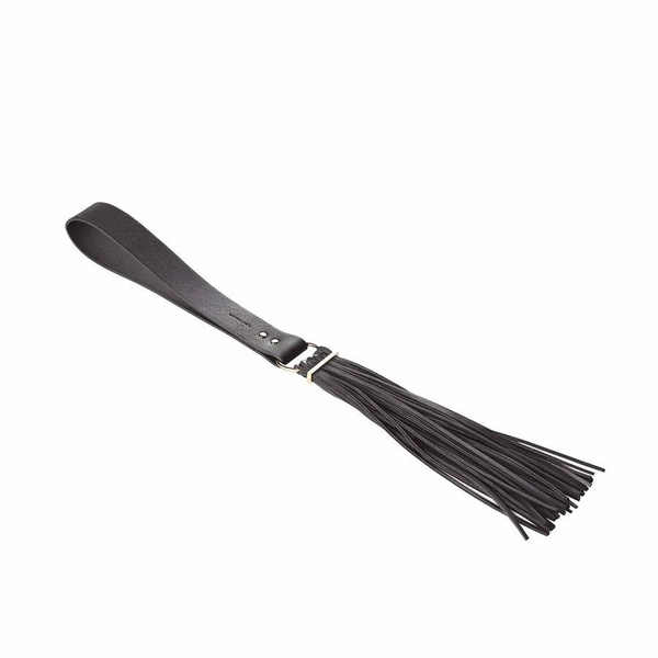  Pejcz MAZE Tassel Flogger Black Bijoux Indiscrets