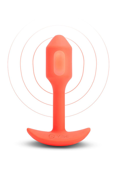 Korek analny Vibrating Snug Plug 1 Orange b-Vibe