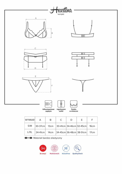 Obsessive Heartina L/XL