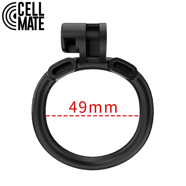 Centurion Chastity Cage Black Size 4 CELLMATE