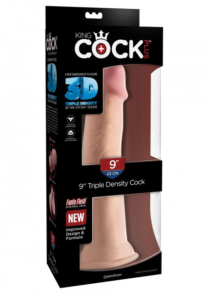 Plus 9' Triple Density Cock King Cock