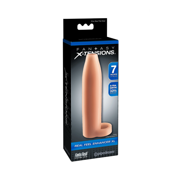 Nakładka Na Penisa Fantasy X-Tensions Real Feel Enhancer Xl Pipedream