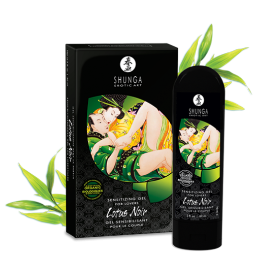 Organiczny Żel Stymulujący Dla Par Lotus Noir Sensitizing Gel For Lovers 60Ml Shunga