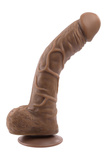 Dildo 25 Cm Flexskin Poseable True Feel Dark Gender X