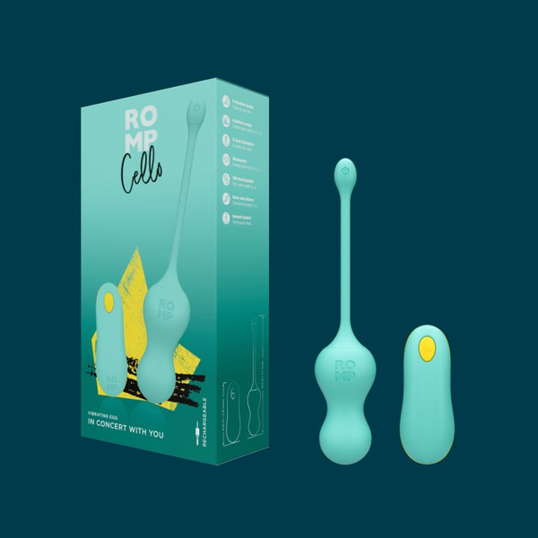 Vibrating balls Cello Mint Romp