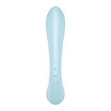 Rabbit Vibrator Triple Oh Light Blue Satisfyer