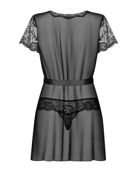 Peniuar Ze Stringami Alluria L/Xl Obsessive