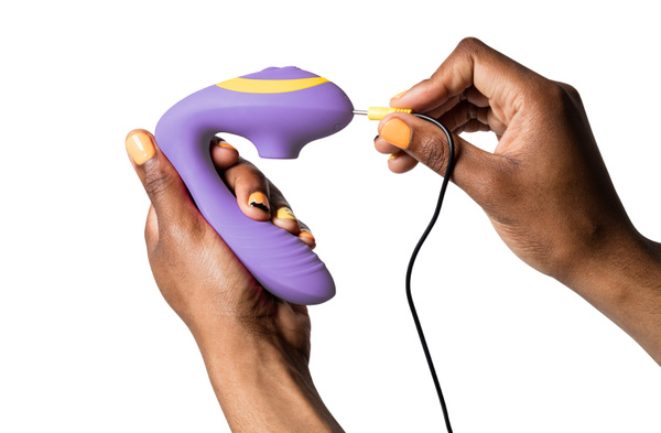 Double stimulator clitoris and G-spot Reverb Lilac Romp