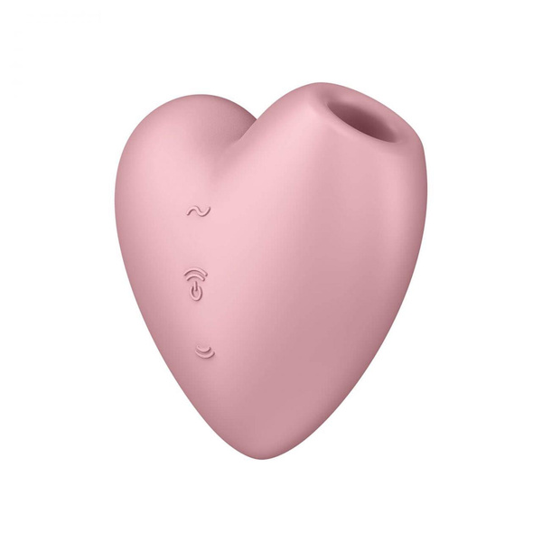 Stymulator łechtaczki Cutie Heart Light Red Satisfyer