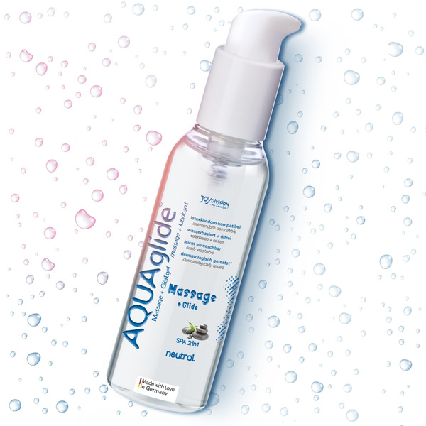 Lubrykant I Żel Do Masażu Aquaglide Massage + Glide Neutral 200 Ml JoyDivision