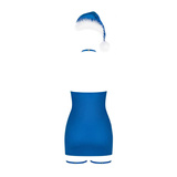 Blue Kissmas Chemise S/M Obsessive
