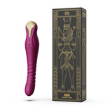 King Vibrating Thruster Velvet Purple Zalo