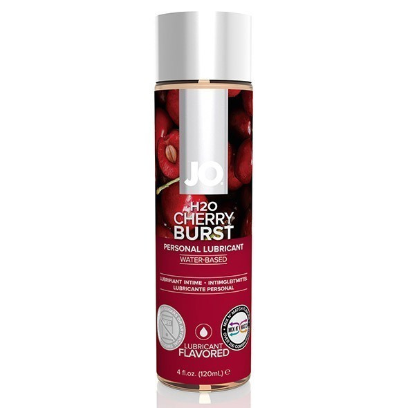 Lubrykant Jadalny O Smaku Wiśniowym H2O Lubricant Cherry 120 Ml System JO