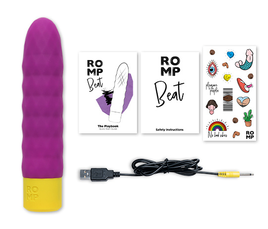 Small Bullet Type Vibrator Beat Romp