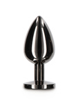 Korek Analny Butt Plug With Diamond Jewel Silver L Taboom