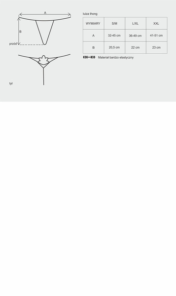 Obsessive Luiza L/XL