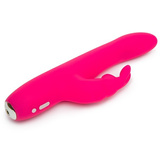 Wibrator Króliczek Slimline Curve Rabbit Vibrator Pink Happy Rabbit