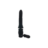 Wibrator Ff Series Ultimate Silicone Thruster Black Pipedream