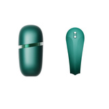 Pierścień erekcyjny ze stymulatorem Apis Turquoise Green Zalo