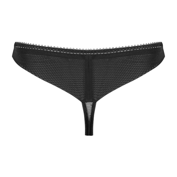  Petitenoir Set bra and thong XL Noir Handmade