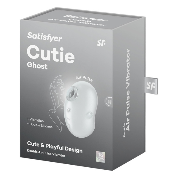 Clitoral Stimulator Cutie Ghost White Satisfyer