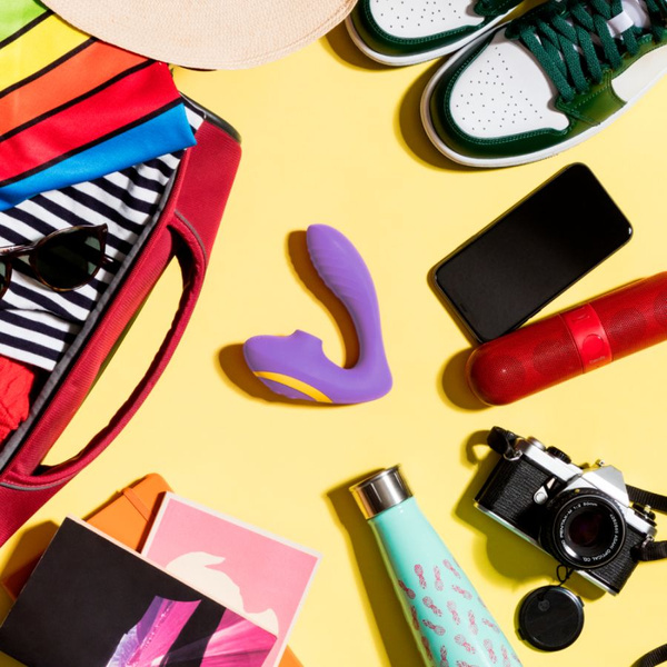 Double stimulator clitoris and G-spot Reverb Lilac Romp