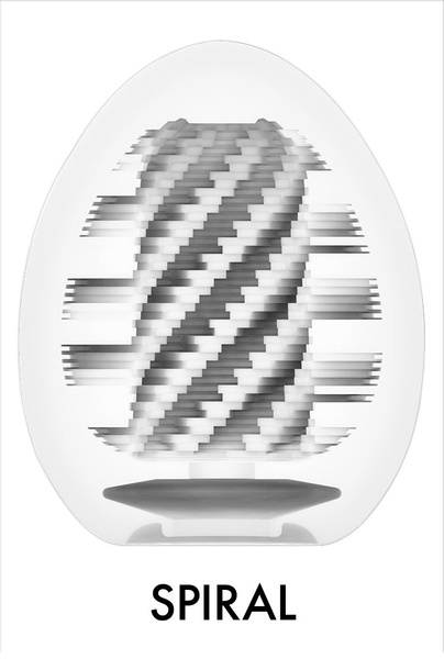 Masturbator Egg Spiral Str. 1Pcs Tenga