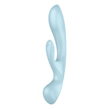 Wibrator Króliczek Triple Oh Light Blue Satisfyer