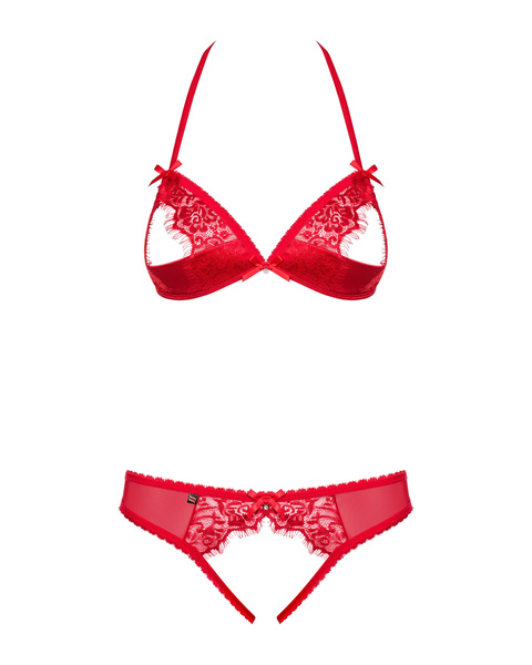 870-Sec-3 Komplet 2-Częściowy Czerwony L/Xl Obsessive