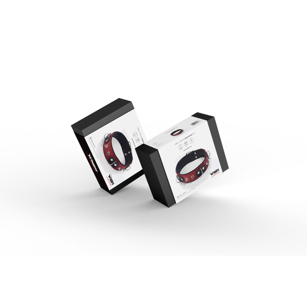 Obroża Crazy Horse Red S Whips