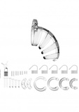 Model 02 - Chastity - 3.5" - Cock Cage - Transparent
