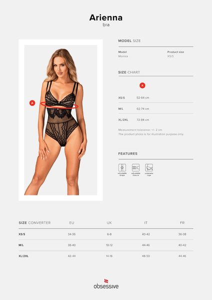 Arienna Bra XS/S Obsessive