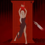 Portable Bowknot Over-The-Door Hand Restraint Gear UPKO