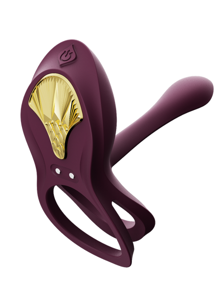 Bayek Velvet Purple Erection Ring Zalo