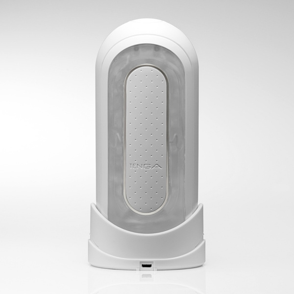 Masturbator Flip Zero Electronic Vibration White Tenga
