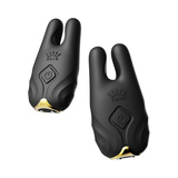 Vibrating Nipple Clamps Nave Obsidian Black Zalo