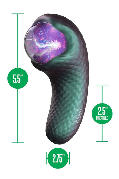 Blush Enchanted Serpent Mystical Plasma Globe Dark Millenia