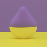 Stymulator Łechtaczki Mini Fuji Lemon Vibrator Iroha by Tenga