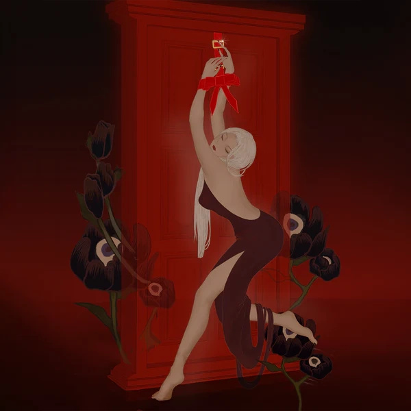 Portable Bowknot Over-The-Door Hand Restraint Gear UPKO