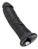 8' Cock Black Dildo Czarne 20Cm King Cock