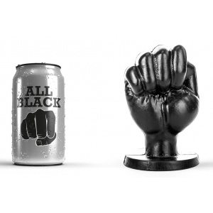 Anal plug AB92 Jordan 12 x 8cm All Black 