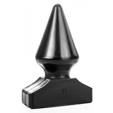 Anal plug AB82 Pop11 16 x 10.5cm All Black