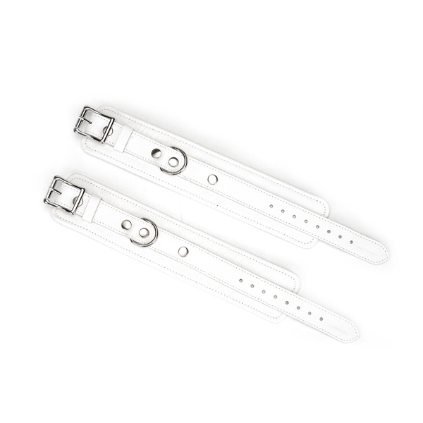 Kajdanki Fuji White Ankle Cuffs Liebe Seele