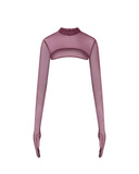 Vivien Burgundy Top Xs/S Promees