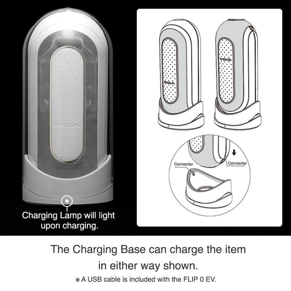 Tenga Flip Zero Electronic Vibration White 