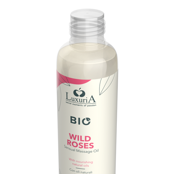 Olejek Do Masażu Luxuria Bio Oil Wild Roses 100 Ml IntimateLine