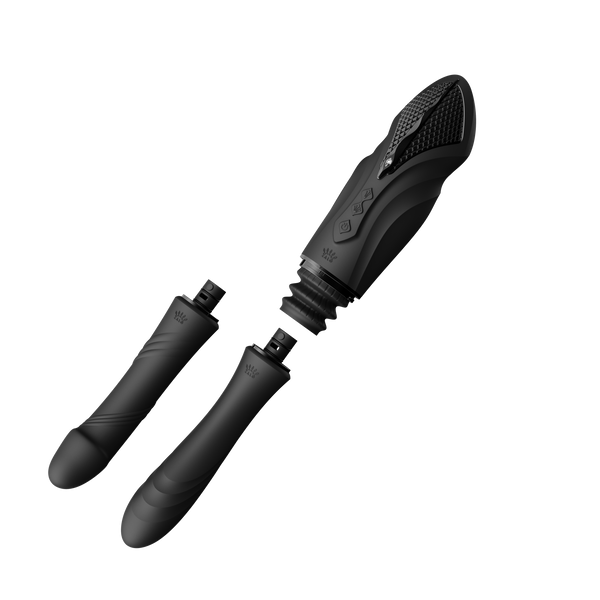 Zalo SESH Compact Sex Machine Obsidian Black