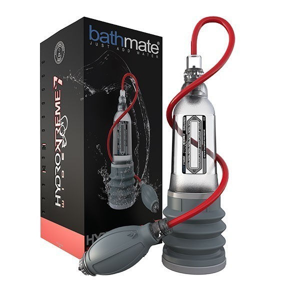 Zestaw Z Pompką Wodną Do Powiększania Penisa Hydroxtreme7 Wide Boy Crystal Clear Bathmate