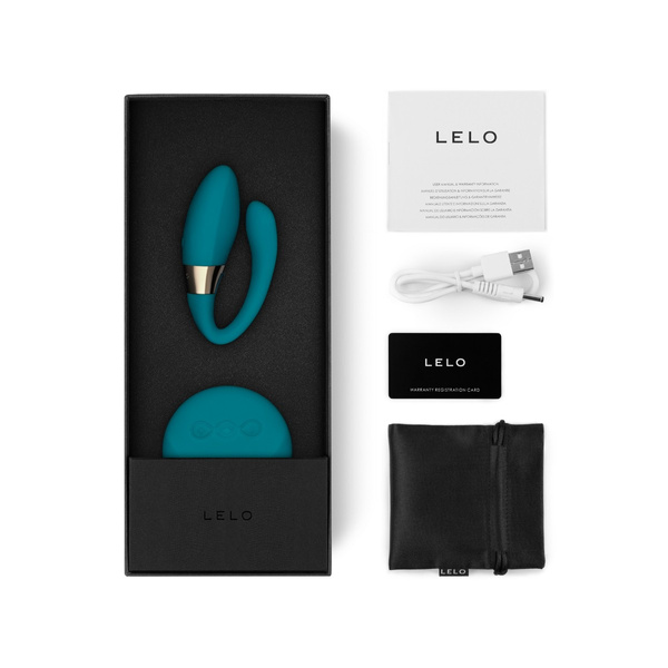 Remote-Controlled Couples Vibrator Tiani Duo Ocean Blue Lelo